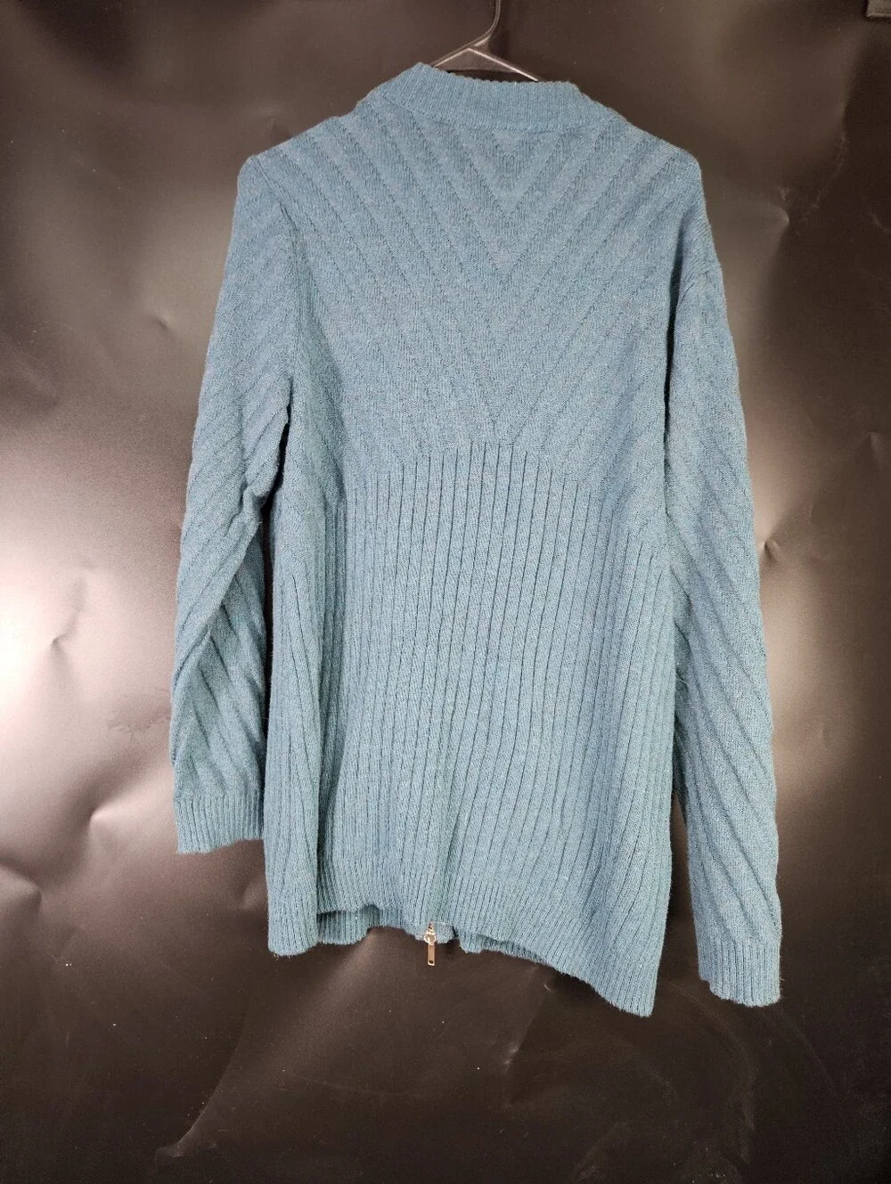 Soft Surroundings Full Zip Sweater Jacket